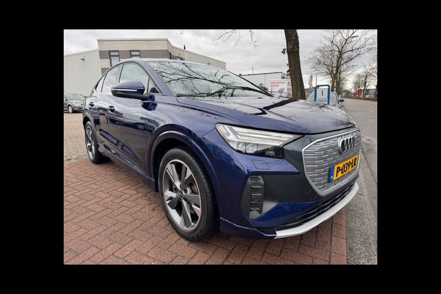 Audi Q4 Sportback e-tron 40 Launch S-Edition Competition 77 kWh SOH 93.4% 82.000km Airco/ECC,S-Line,Virtueel Cockpit INCL. BTW