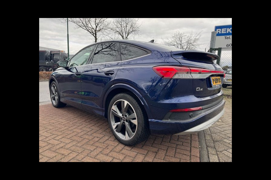 Audi Q4 Sportback e-tron 40 Launch S-Edition Competition 77 kWh SOH 93.4% 82.000km Airco/ECC,S-Line,Virtueel Cockpit INCL. BTW