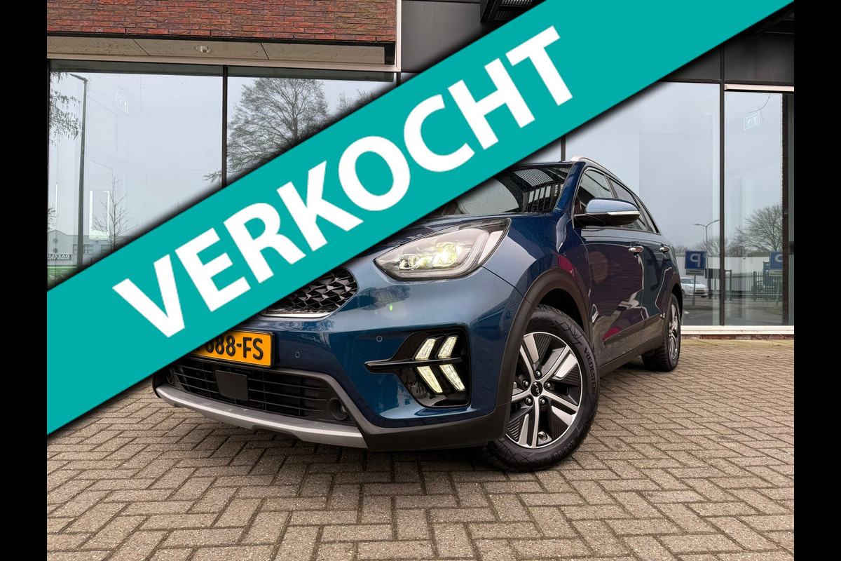 Kia Niro 1.6 GDi Hybrid DynamicPlusLine - Navi - Leder - Camera - Winterpakket - Org.NL