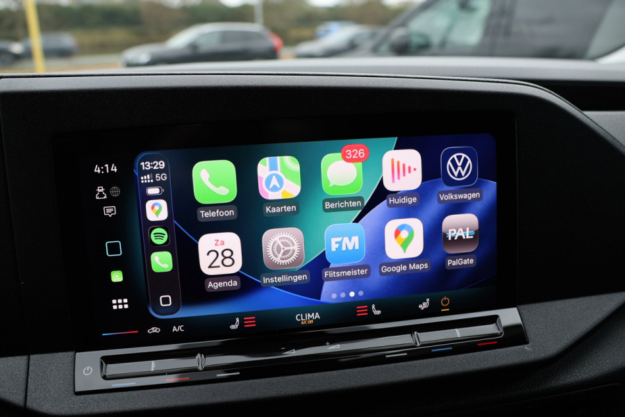 Volkswagen Caddy Cargo Maxi 2.0 TDI R-Line DSG | LED | Camera | CarPlay | Lane Assist | Virtual Cockpit | Stoelverwarming | Cruise control | DAB | Trekhaak | Keyless Go | Maxton spoilerkit | Fabrieksgarantie