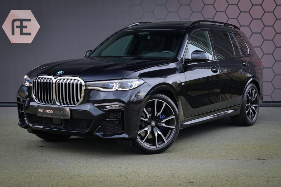 BMW X7 xDrive40i High Executive | 7 ZITS | SKYLOUNGE | ADAPTIVE | LASERLIGHTS | NAPA LEER | TREKHAAK | STOEL & STUURVERWARMING | PRIVAC