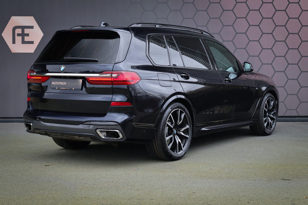 BMW X7 xDrive40i High Executive | 7 ZITS | SKYLOUNGE | ADAPTIVE | LASERLIGHTS | NAPA LEER | TREKHAAK | STOEL & STUURVERWARMING | PRIVAC