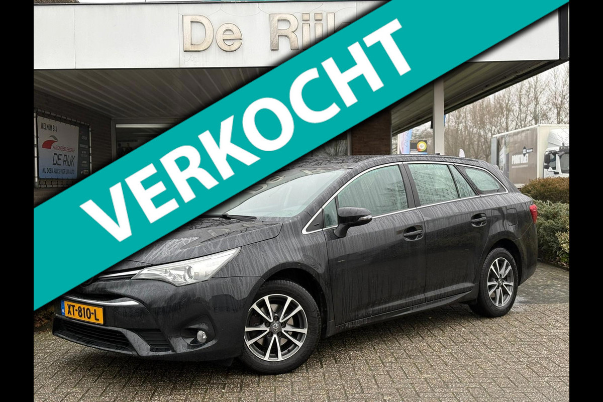 Toyota Avensis Touring Sports 1.8 VVT-i Aspiration | Afn. Trekhaak, Navi, Camera, Cruise, Climate | Dealeronderhouden |