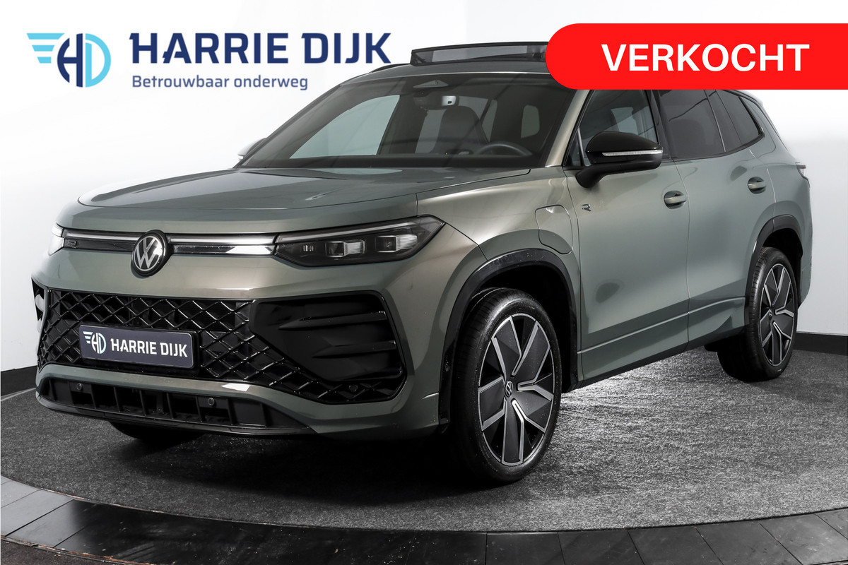 Volkswagen Tayron 1.5 eHybrid 272 PK R-Line Edition | Black Style Pakket | S/K-Panodak | Dig. Cockpit | Adapt. Cruise | Stoel-+Stuurverw. | Camera | App. Connect | ECC | Elek. Klep | LM 20" | 1078