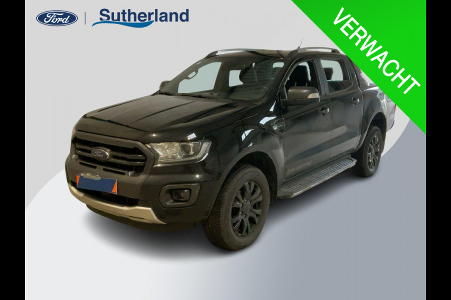 Ford Ranger 2.0 EcoBlue Wildtrak Dubbele Cabine 214pk Automaat | Adaptieve Cruise | Stoelverwarming | Trekhaak | 3.500kg Trekgewicht