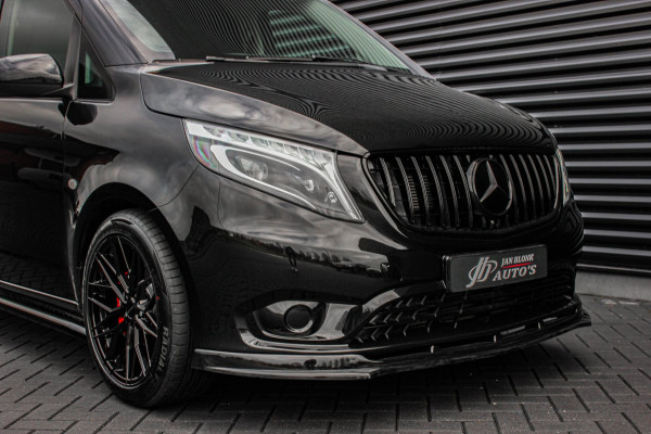Mercedes-Benz Vito 225PK EXTRA LANG JB- EDITION FULL BLACK / AMG / SPOILER / VERLAGINGSVEREN / NAVIGATIE / SIDE- BARS / FULL / NAV