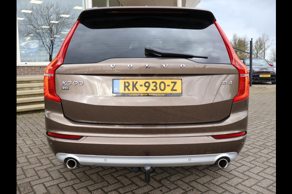 Volvo XC90 2.0 D4 190 PK AWD AUT. 7-PERS. + CARPLAY | TREKHAAK 1800 KG | ADAPTIVE CRUISE | LEDER | 20 INCH | STOELVERW.