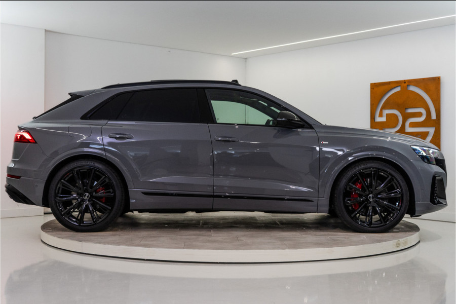 Audi Q8 60 TFSI E Quattro S-Edition Competition 490PK | Nardo | 3D B&O | Pano | VOL! 5 JAAR FABR. GARANTIE