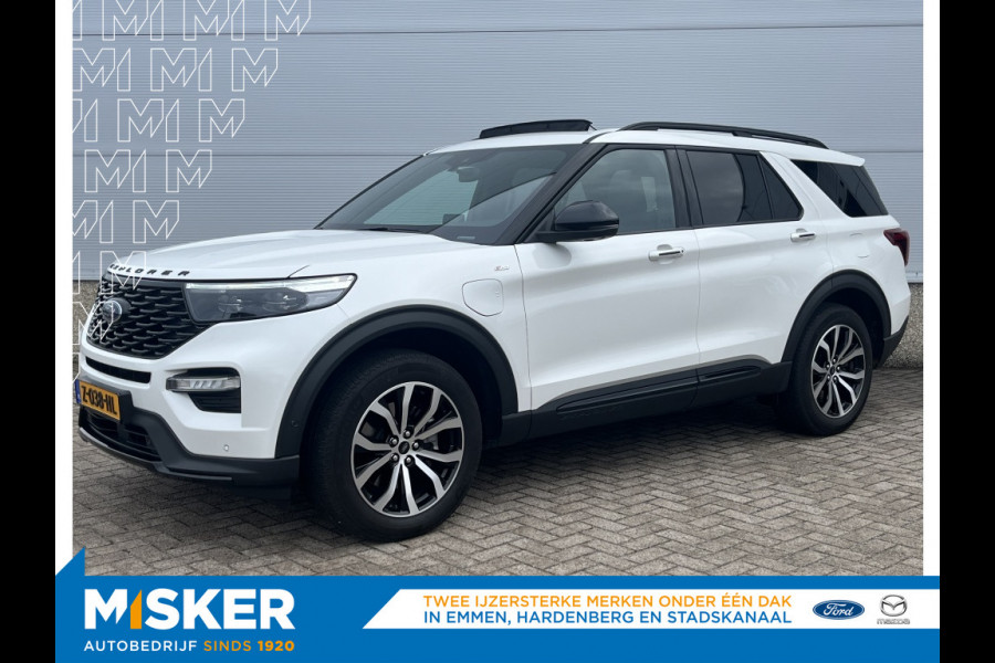 Ford Explorer 3.0 V6 EB PHEV ST-Line TREKHAAK! 7 ZITS! LEDER! VOL!