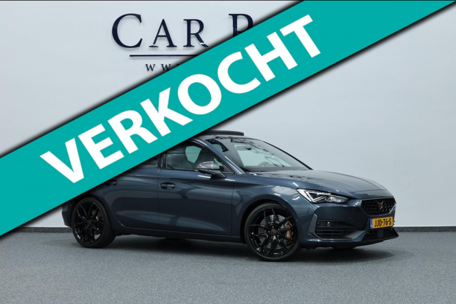 CUPRA Cupra Leon 2.0 TSI VZ 300+PK VIRTUAL/SFEER/PANO/LEER+S.VERWARMING/19"/CAM/ACC/ECC/12 MDN GARANTIE!