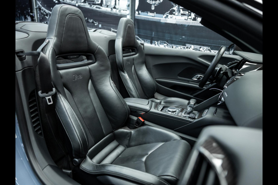 Audi R8 Spyder 5.2 FSI performance S tron. quat. Spyder Volledig Carbon | Audi R8 Performance Sportstoelen | fabrieksgarntie t/m 04-27