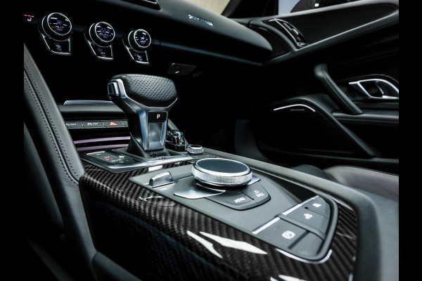 Audi R8 Spyder 5.2 FSI performance S tron. quat. Spyder Volledig Carbon | Audi R8 Performance Sportstoelen | fabrieksgarntie t/m 04-27