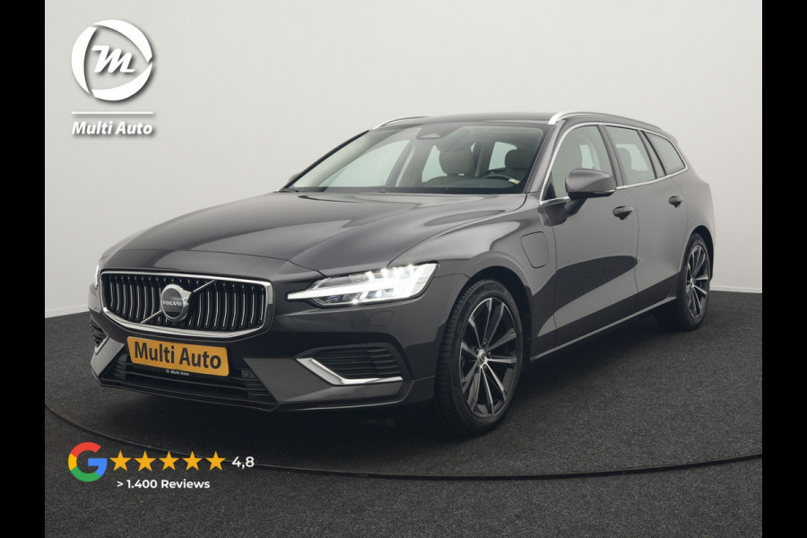 Volvo V60 T6 AWD Core Bright LONG RANGE Plug In Hybrid 350pk Dealer O.H. PHEV | Camera | Lederen Sportstoelen & Stuur Verwarmd | Google Assistent | Apple Carplay | Keyless | Achterbank Verwarmd | Navigatie | DAB | Virtual | 18"L.M |