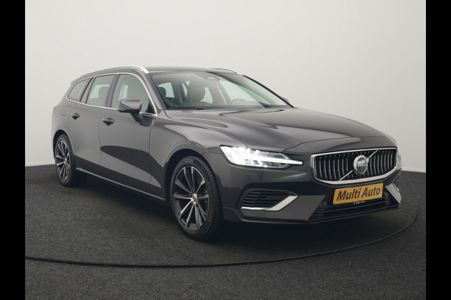 Volvo V60 T6 AWD Core Bright LONG RANGE Plug In Hybrid 350pk Dealer O.H. PHEV | Camera | Lederen Sportstoelen & Stuur Verwarmd | Google Assistent | Apple Carplay | Keyless | Achterbank Verwarmd | Navigatie | DAB | Virtual | 18"L.M |