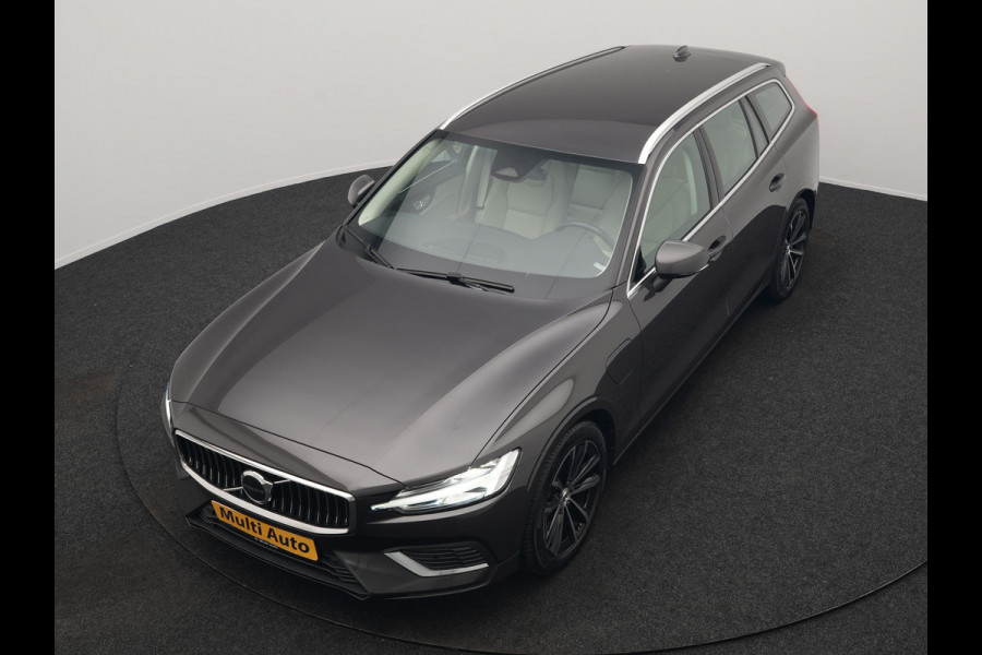 Volvo V60 T6 AWD Core Bright LONG RANGE Plug In Hybrid 350pk Dealer O.H. PHEV | Camera | Lederen Sportstoelen & Stuur Verwarmd | Google Assistent | Apple Carplay | Keyless | Achterbank Verwarmd | Navigatie | DAB | Virtual | 18"L.M |