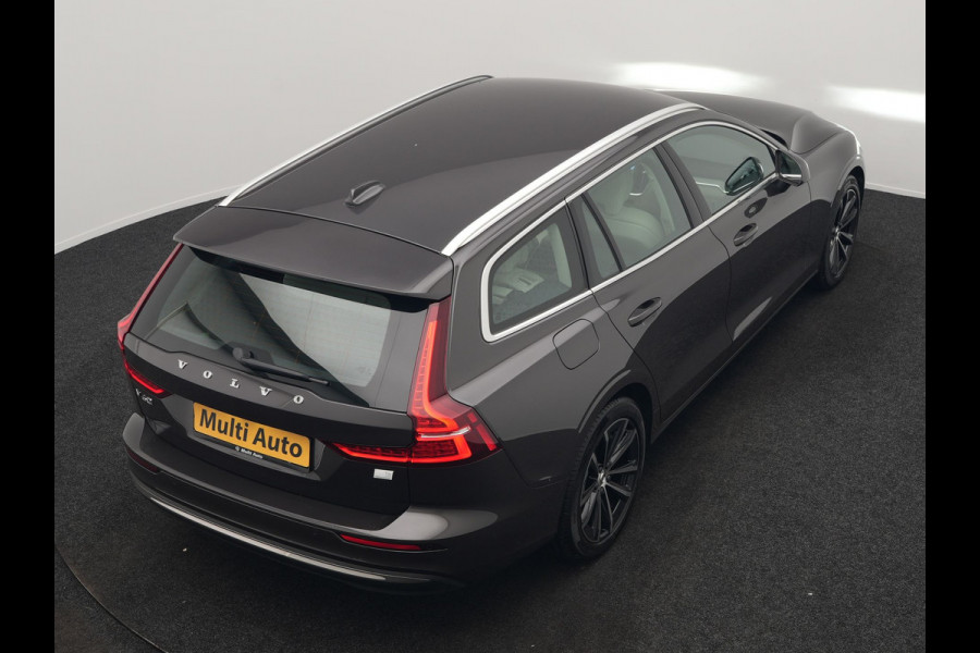 Volvo V60 T6 AWD Core Bright LONG RANGE Plug In Hybrid 350pk Dealer O.H. PHEV | Camera | Lederen Sportstoelen & Stuur Verwarmd | Google Assistent | Apple Carplay | Keyless | Achterbank Verwarmd | Navigatie | DAB | Virtual | 18"L.M |