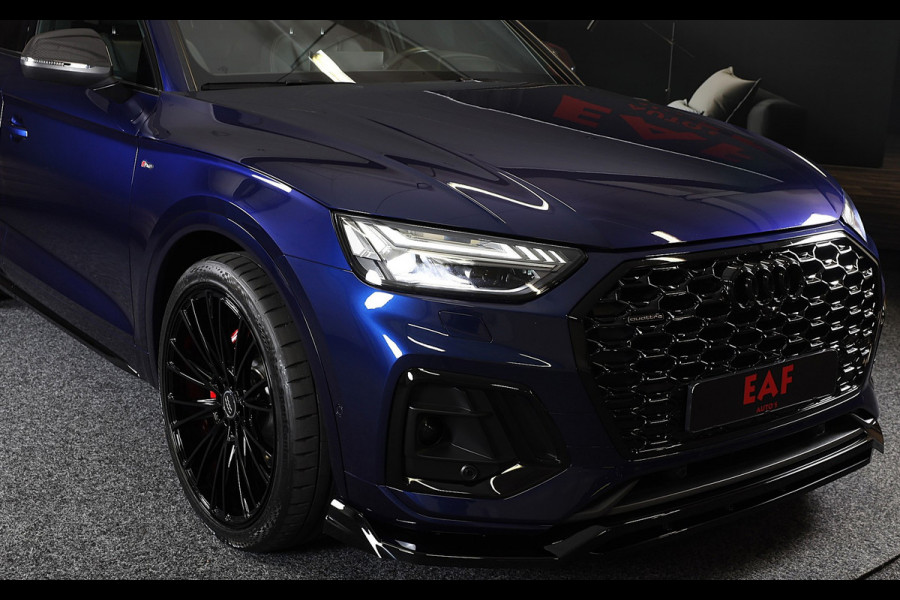 Audi Q5 SPORTBACK 55 TFSI E QUATTRO SQ5 Look / Carbon / Head Up / 360 Camera / Memory / Elek Stoelen / Open Pano / Matrix / 22 In