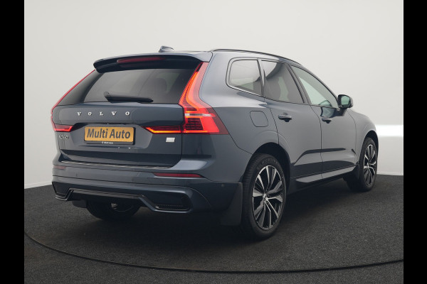 Volvo XC60 T6 AWD Ultimate Dark LONG RANGE Plug In Hybrid 350pk Dealer O.H. PHEV | Trekhaak Af Fabriek | Panodak | Adaptive Cruise | 360 Camera | Harman / Kardon | Lederen Sportstoelen Memory & Verwarmd | Google Assistent | Apple Carplay | Keyless | Stuur Verwarmd |