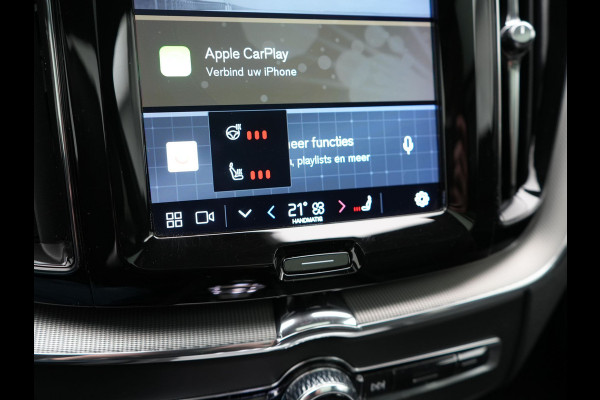 Volvo XC60 T6 AWD Ultimate Dark LONG RANGE Plug In Hybrid 350pk Dealer O.H. PHEV | Trekhaak Af Fabriek | Panodak | Adaptive Cruise | 360 Camera | Harman / Kardon | Lederen Sportstoelen Memory & Verwarmd | Google Assistent | Apple Carplay | Keyless | Stuur Verwarmd |