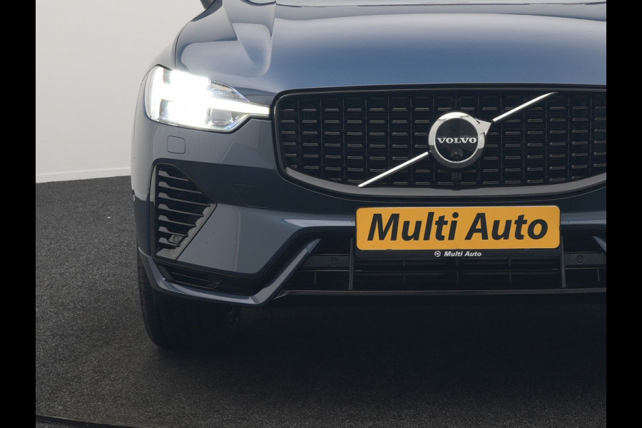 Volvo XC60 T6 AWD Ultimate Dark LONG RANGE Plug In Hybrid 350pk Dealer O.H. PHEV | Trekhaak Af Fabriek | Panodak | Adaptive Cruise | 360 Camera | Harman / Kardon | Lederen Sportstoelen Memory & Verwarmd | Google Assistent | Apple Carplay | Keyless | Stuur Verwarmd |