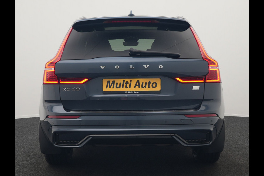 Volvo XC60 T6 AWD Ultimate Dark LONG RANGE Plug In Hybrid 350pk Dealer O.H. PHEV | Trekhaak Af Fabriek | Panodak | Adaptive Cruise | 360 Camera | Harman / Kardon | Lederen Sportstoelen Memory & Verwarmd | Google Assistent | Apple Carplay | Keyless | Stuur Verwarmd |