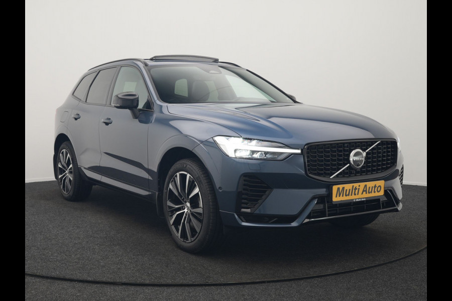 Volvo XC60 T6 AWD Ultimate Dark LONG RANGE Plug In Hybrid 350pk Dealer O.H. PHEV | Trekhaak Af Fabriek | Panodak | Adaptive Cruise | 360 Camera | Harman / Kardon | Lederen Sportstoelen Memory & Verwarmd | Google Assistent | Apple Carplay | Keyless | Stuur Verwarmd |