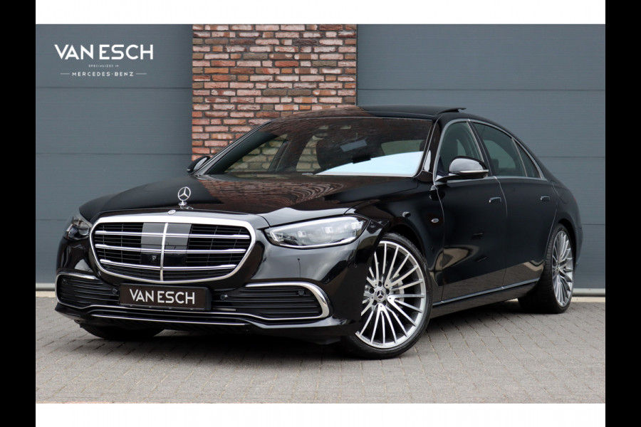 Mercedes-Benz S-Klasse 580 e 4MATIC Lang | Airmatic | Distronic+ | Memory | Panoramadak | Burmester | Soft-Close | 3D-Display | Nappa Leder | Surround Camera | Keyless Go | Augmented Reality |