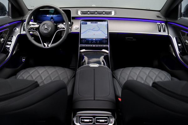 Mercedes-Benz S-Klasse 580 e 4MATIC Lang | Airmatic | Distronic+ | Memory | Panoramadak | Burmester | Soft-Close | 3D-Display | Nappa Leder | Surround Camera | Keyless Go | Augmented Reality |
