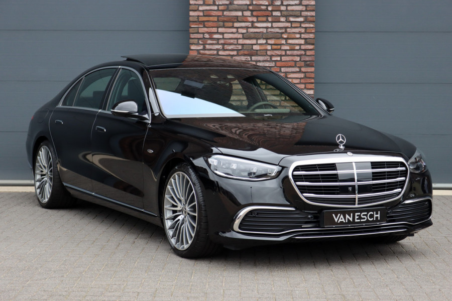 Mercedes-Benz S-Klasse 580 e 4MATIC Lang | Airmatic | Distronic+ | Memory | Panoramadak | Burmester | Soft-Close | 3D-Display | Nappa Leder | Surround Camera | Keyless Go | Augmented Reality |