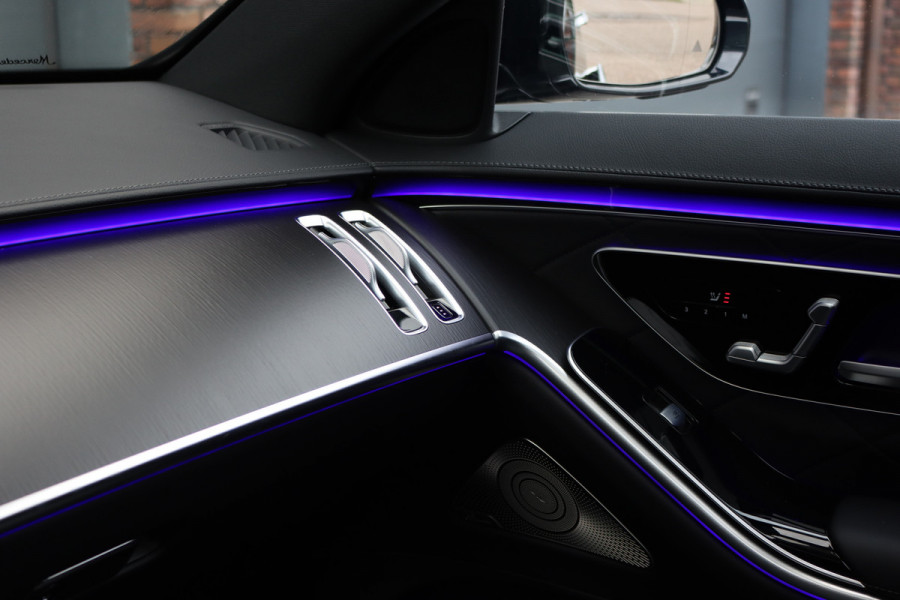Mercedes-Benz S-Klasse 580 e 4MATIC Lang | Airmatic | Distronic+ | Memory | Panoramadak | Burmester | Soft-Close | 3D-Display | Nappa Leder | Surround Camera | Keyless Go | Augmented Reality |