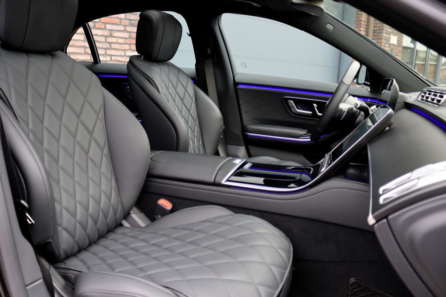 Mercedes-Benz S-Klasse 580 e 4MATIC Lang | Airmatic | Distronic+ | Memory | Panoramadak | Burmester | Soft-Close | 3D-Display | Nappa Leder | Surround Camera | Keyless Go | Augmented Reality |