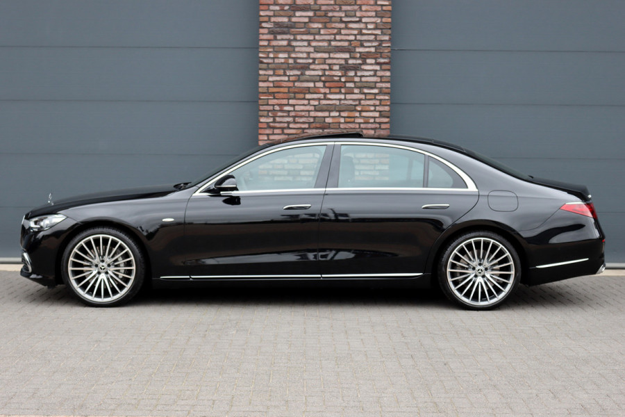 Mercedes-Benz S-Klasse 580 e 4MATIC Lang | Airmatic | Distronic+ | Memory | Panoramadak | Burmester | Soft-Close | 3D-Display | Nappa Leder | Surround Camera | Keyless Go | Augmented Reality |