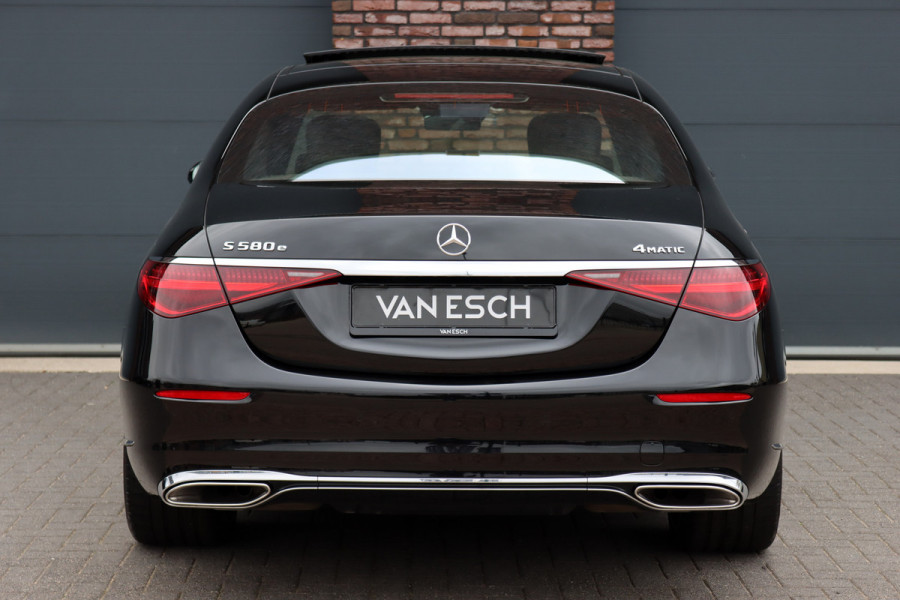 Mercedes-Benz S-Klasse 580 e 4MATIC Lang | Airmatic | Distronic+ | Memory | Panoramadak | Burmester | Soft-Close | 3D-Display | Nappa Leder | Surround Camera | Keyless Go | Augmented Reality |