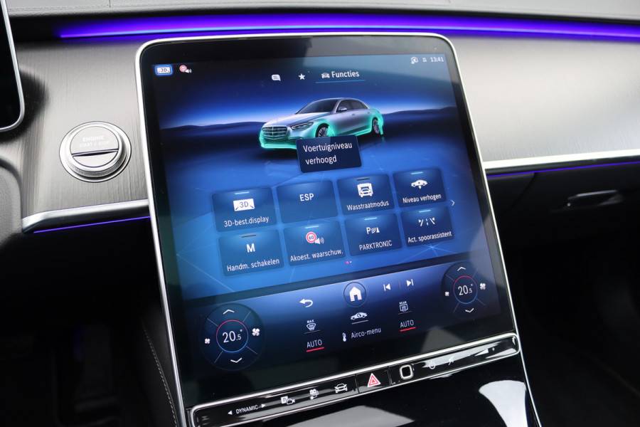 Mercedes-Benz S-Klasse 580 e 4MATIC Lang | Airmatic | Distronic+ | Memory | Panoramadak | Burmester | Soft-Close | 3D-Display | Nappa Leder | Surround Camera | Keyless Go | Augmented Reality |