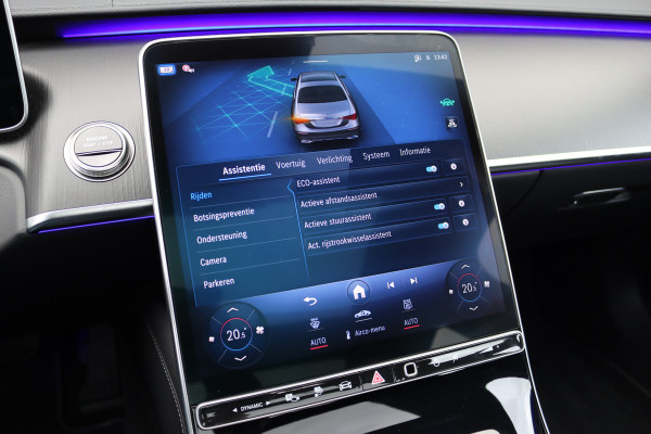 Mercedes-Benz S-Klasse 580 e 4MATIC Lang | Airmatic | Distronic+ | Memory | Panoramadak | Burmester | Soft-Close | 3D-Display | Nappa Leder | Surround Camera | Keyless Go | Augmented Reality |