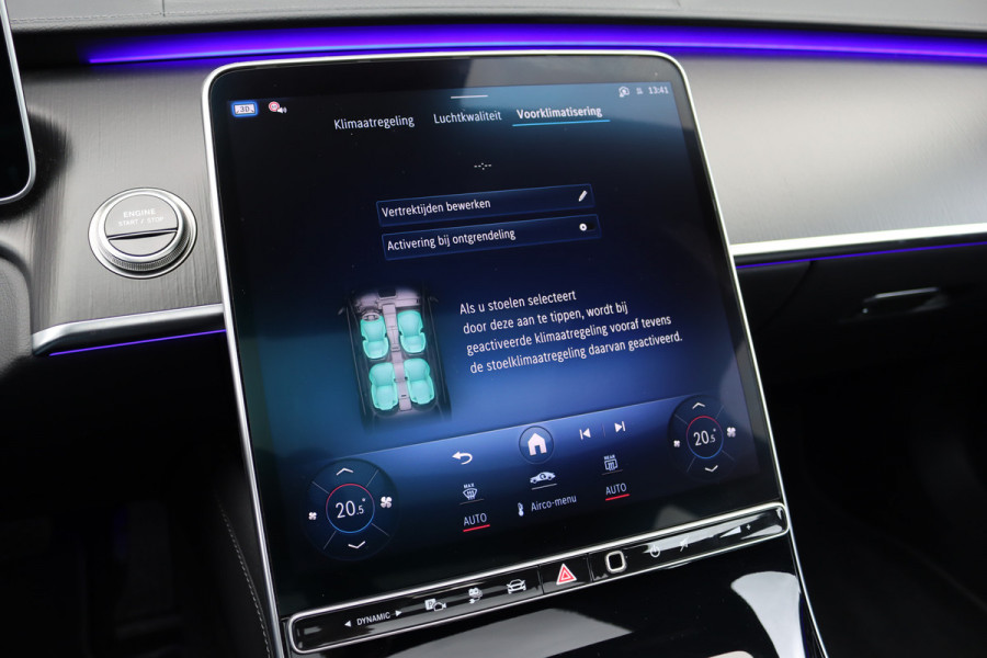 Mercedes-Benz S-Klasse 580 e 4MATIC Lang | Airmatic | Distronic+ | Memory | Panoramadak | Burmester | Soft-Close | 3D-Display | Nappa Leder | Surround Camera | Keyless Go | Augmented Reality |