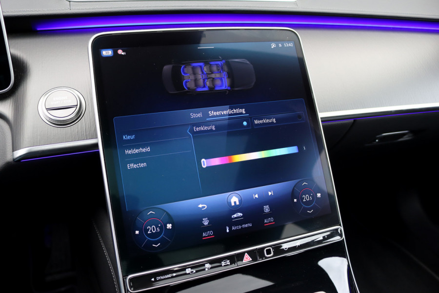 Mercedes-Benz S-Klasse 580 e 4MATIC Lang | Airmatic | Distronic+ | Memory | Panoramadak | Burmester | Soft-Close | 3D-Display | Nappa Leder | Surround Camera | Keyless Go | Augmented Reality |