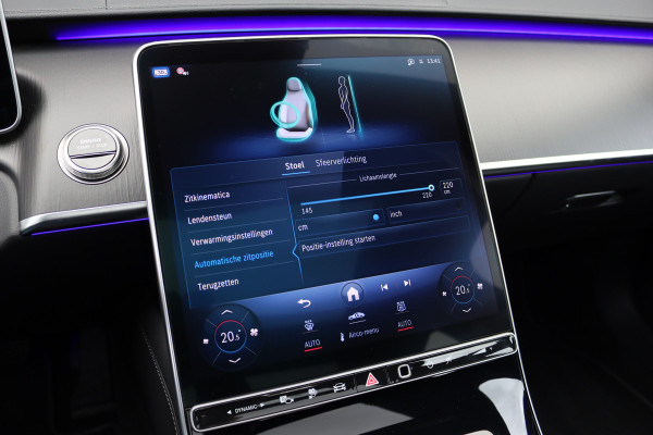 Mercedes-Benz S-Klasse 580 e 4MATIC Lang | Airmatic | Distronic+ | Memory | Panoramadak | Burmester | Soft-Close | 3D-Display | Nappa Leder | Surround Camera | Keyless Go | Augmented Reality |