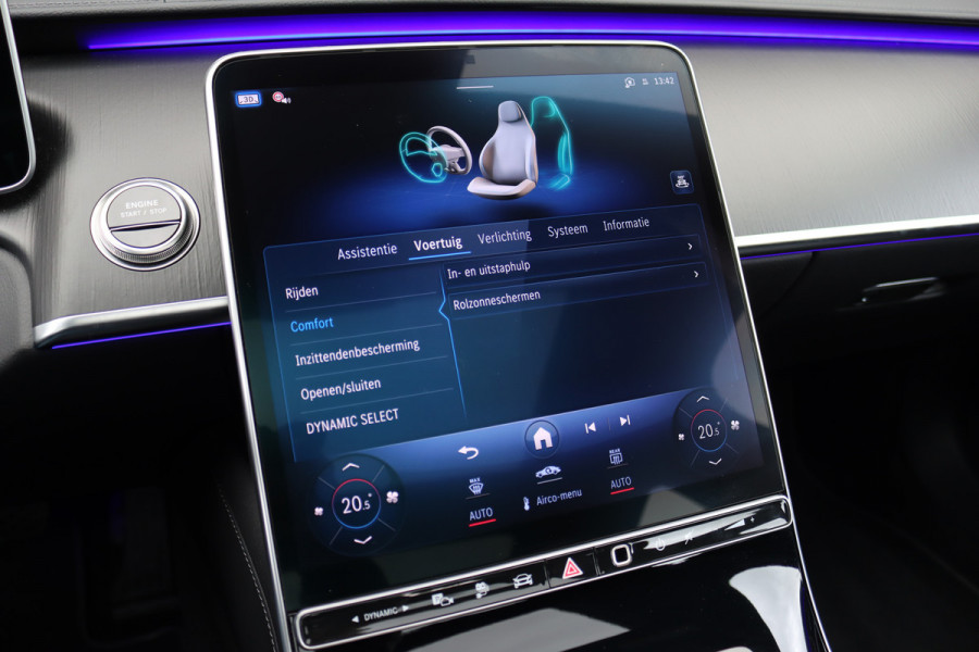 Mercedes-Benz S-Klasse 580 e 4MATIC Lang | Airmatic | Distronic+ | Memory | Panoramadak | Burmester | Soft-Close | 3D-Display | Nappa Leder | Surround Camera | Keyless Go | Augmented Reality |