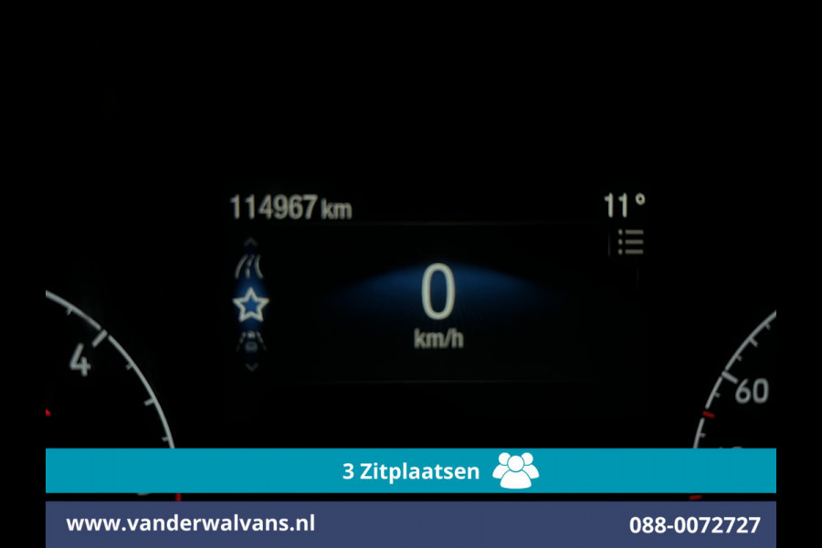 Ford Transit Connect 1.5 EcoBlue L2H1 Euro6 Airco | 3-Zits | Camera | Navigatie | LM velgen Verwarmde voorruit, Parkeersensoren, Bijrijdersbank