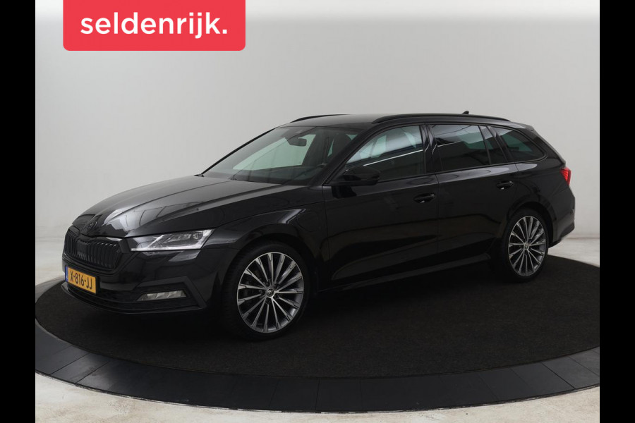 Škoda Octavia 1.4 TSI iV PHEV Sportline | Head-Up | Adaptive Cruise | Carplay | Stoelverwarming | Side Assist | Memory | Navigatie | Full LED | Sfeerverlichting | Canton Sound | PHEV | Plug In
