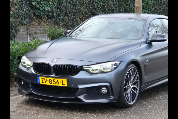 BMW 4 Serie 420i Gran Coupé M Sport Individual MAT Grey Orig BMW Performance 20inch Apple CarPlay High Executive BTW AUTO