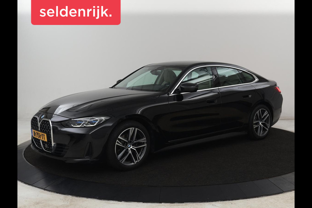 BMW 4 Serie Gran Coupé 420i Edition Plus | Trekhaak | Stoelverwarming | Memory | Carplay | Leder | Navigatie | Camera | Achterbankverwarming | Keyless | Full LED | Sportstoelen