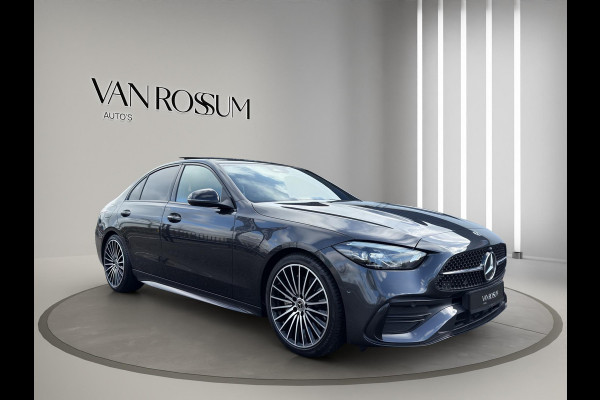 Mercedes-Benz C-Klasse 180 AMG Line | 19"| Panoramadak | Camera | Keyless | Led | Sfeer |