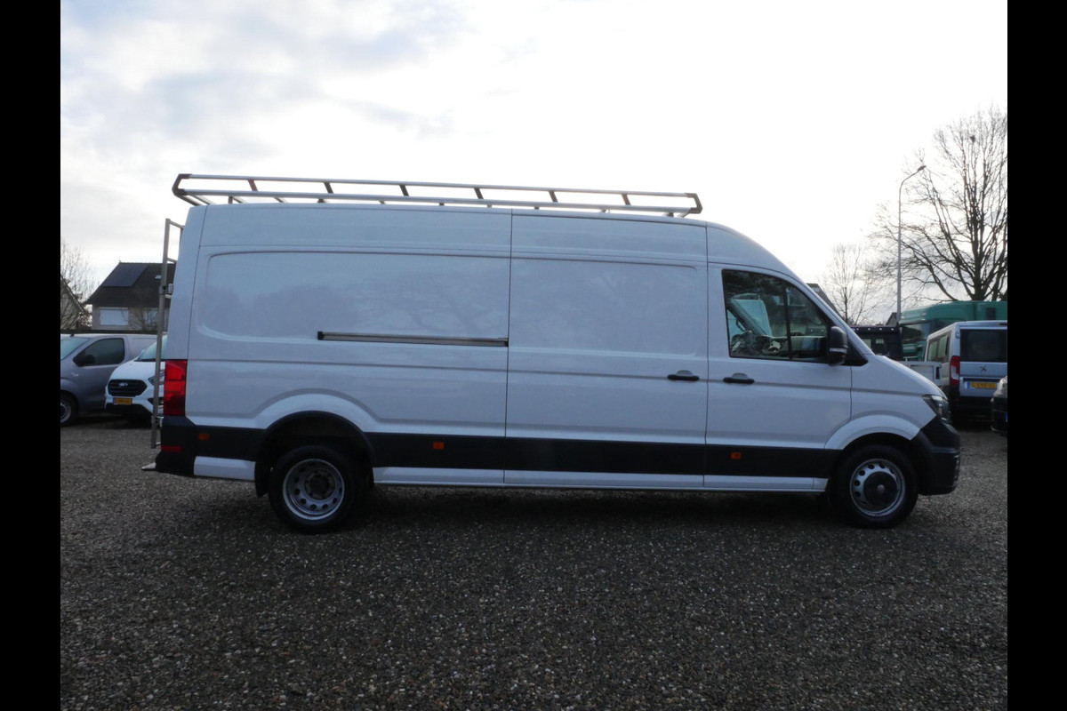 Volkswagen Crafter 2.0TDI 177PK, L4H2, Dubbel lucht, DSG, Airco, Trekhaak 3.500 KG