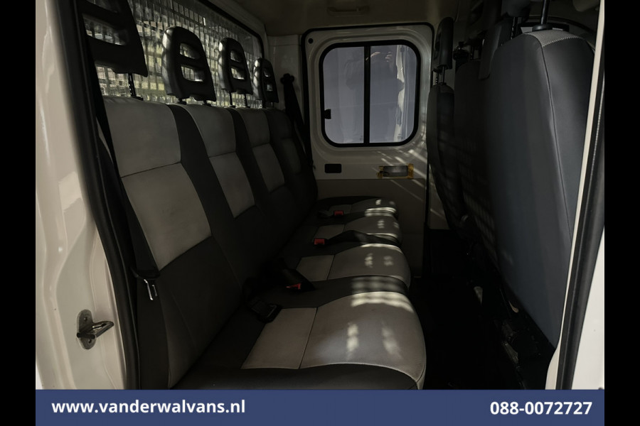 Peugeot Boxer 2.0 BlueHDI 130pk Pick up Dubbel Cabine Open laadbak Euro6 Airco | 7-Zits | Trekhaak | Navigatie