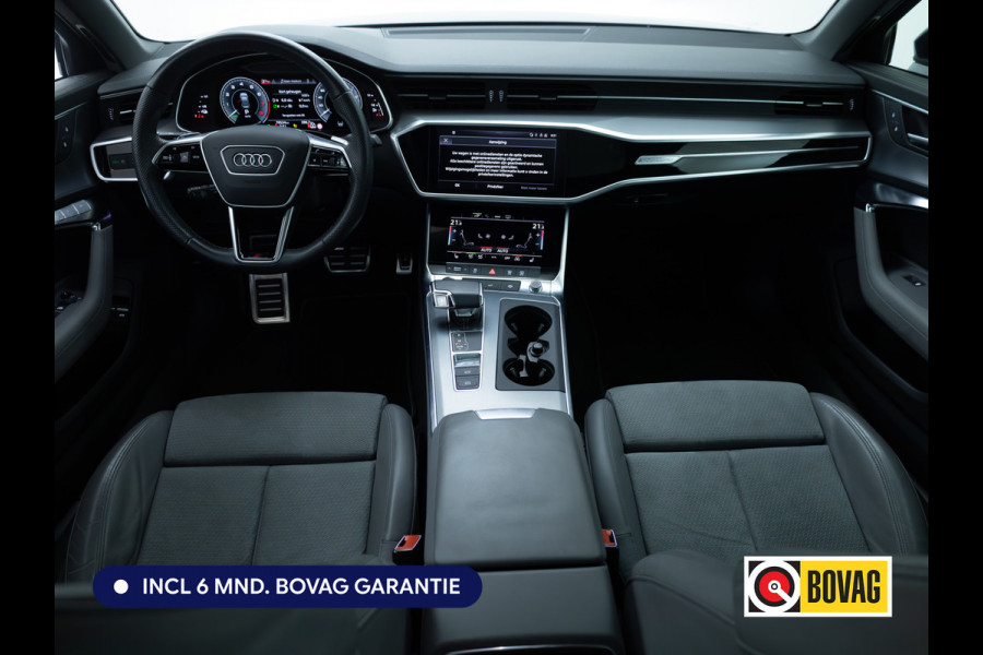 Audi A6 Limousine 50 TFSI e quattro S-Line | Panoramadak | Voorstoelen- & achterbank verwarmd | Camera | Adaptieve Cruise | Electrische trekhaak, Electrische achterklep, Matrix Led