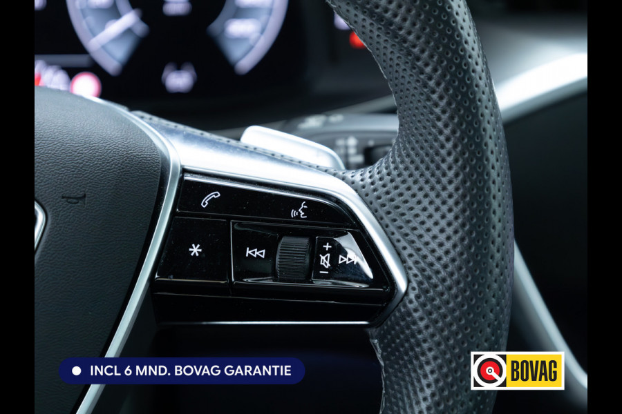 Audi A6 Limousine 50 TFSI e quattro S-Line | Panoramadak | Voorstoelen- & achterbank verwarmd | Camera | Adaptieve Cruise | Electrische trekhaak, Electrische achterklep, Matrix Led