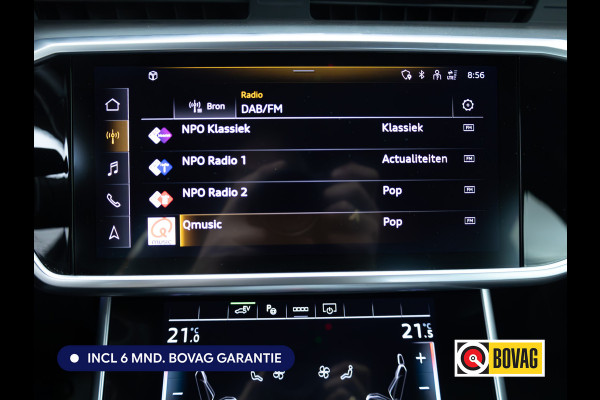 Audi A6 Limousine 50 TFSI e quattro S-Line | Panoramadak | Voorstoelen- & achterbank verwarmd | Camera | Adaptieve Cruise | Electrische trekhaak, Electrische achterklep, Matrix Led