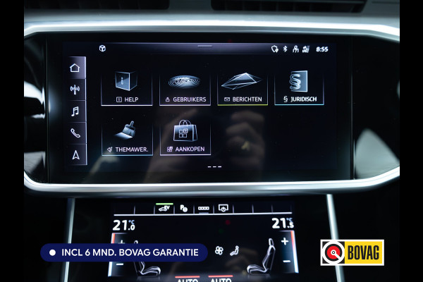 Audi A6 Limousine 50 TFSI e quattro S-Line | Panoramadak | Voorstoelen- & achterbank verwarmd | Camera | Adaptieve Cruise | Electrische trekhaak, Electrische achterklep, Matrix Led
